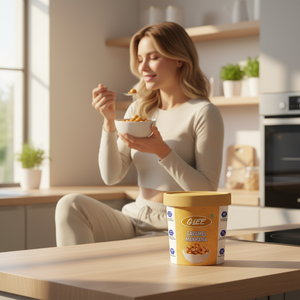 Nueces de Makhana Tostadas con Sabor a Caramelo, Paquete de Papel de 30g, Snack Saludable Sin Gluten Bajo en Grasas y Dulce - Product Image 2