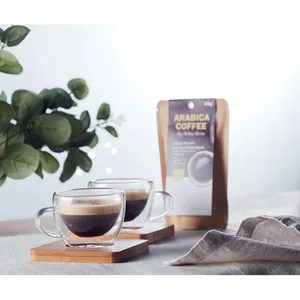 Ensemble cadeau de café personnalisé BELIZE Merchandising avec 2 tasses - Product Image 2