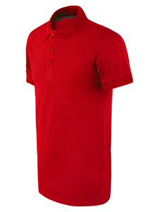 Camisetas Polo para Hombre, 95% Algodón, 5% Lycra, 180 GSM, Color Rojo - Product Image 2