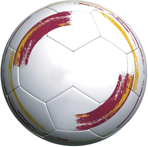 2025 ballon de football d'entraînement personnalisé pour les jeunes avec ballon multicolore cousu à la machine matériau en pvc football unisexe - Product Image 1