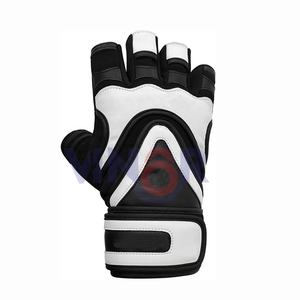 New Design <b>Fingerless</b> Weight Lifting <b>Gloves</b> with Wrist Top Quality Ventilated Workout Fitness Weight Lifting Gym <b>Gloves</b> - Product Image 2