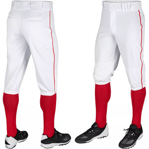 Pantalons de baseball respirants de haute qualité pour jeunes, unisexe, design sublimé, logo personnalisé, antibactérien, vente en gros, 5XL grande taille - Product Image 3