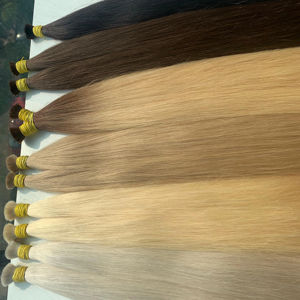 Articles phares en gros : Extensions de cheveux humains bruts vietnamiens toutes nuances, prix de gros usine, 60-65 cm, Super Double Drawn - Product Image 1