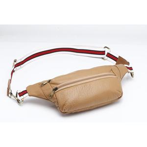 Luxury Cowhide <b>Leather</b> Waist <b>Bag</b> For <b>Men</b> Outdoor Hiking Multi Pocket <b>Leather</b> Waist <b>Bag</b> For Casual Style - Product Image 6