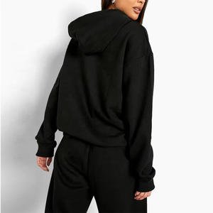 Chándal Deportivo Personalizado de Alta Calidad para Mujer, Corte Regular, Invierno, 100% Algodón, Liso, Peso Medio - Product Image 3