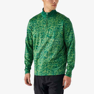 เสื้อแจ็คเก็ตซับลิเมชั่นแบบซิป ¼ สำหรับผู้ชาย เสื้อแจ็คเก็ตสปอร์ตน้ำหนักเบา เสื้อแจ็คเก็ตซับลิเมชั่นแบบซิป ¼ สำหรับผู้ชาย สำหรับวิ่ง ออกกำลังกาย และฝึกซ้อม - Product Image 4