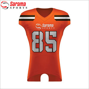 Uniforme de football américain 100 % polyester de qualité supérieure pour hommes, dernière conception, grande taille, séchage rapide, transfert thermique, vente en gros - Product Image 2