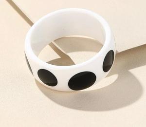 Newest Bangle Vintage Chunky Resin <b>Bracelet</b> <b>Charm</b> Women Acrylic Spot <b>Bracelet</b> Jewelry Plastic Bangle <b>for</b> Girls - Product Image 3