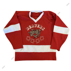 Maillots de hockey sur glace professionnels personnalisés de qualité supérieure, sublimation numérique, uniformes, 100% polyester, maille respirante, séchage rapide, personnalisés - Product Image 1