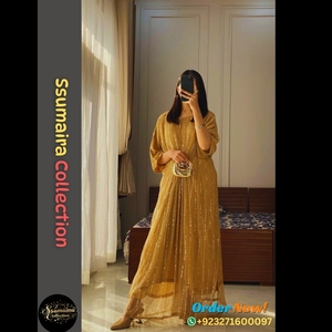 ชุดราตรีคาฟตันมูนไลต์สำหรับผู้หญิงคอลเลกชัน ssumaira สไตล์ดูไบ - Product Image 6