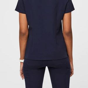 Uniformes Médicos de Enfermería de Primera Calidad, Conjuntos de Uniformes de Enfermera con Cuello en V, OEM ODM, Uniformes de Enfermería Cómodos para Mujer, Ropa de Trabajo Médica - Product Image 6