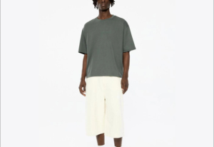 Qualité supérieure 250 Gsm poids lourd Boxy Fit 100% coton goutte épaule recadrée Boxy t-shirts pour hommes - Product Image 5