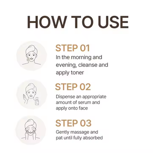 GINGER6 White Snow suero antiarrugas para el cuidado de la piel con agua de jengibre niacinamida ácido hialurónico para hidratación y brillo - Product Image 6