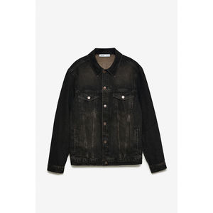 Veste en denim GRIMELANGE Jericho pour homme, coupe large confortable, 100% coton, haute qualité, texture épaisse - Product Image 1