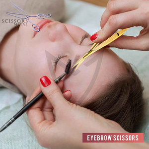 Ciseaux à ressort de beauté à lame droite Micro de qualité 100% pour manucure et pédicure à cuticules des sourcils-acier inoxydable de qualité chirurgicale - Product Image 4