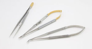 Juego de instrumentos de cirugía oftálmica, instrumentos de microcirugía, fórceps, soporte de aguja, tijera, instrumentos oftálmicos - Product Image 2