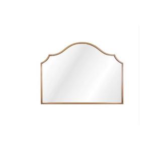Miroir mural décoratif de mariage moderne avec une forme unique et une finition dorée Durable de haute qualité pour la maison, l'hôtel et le bureau - Product Image 1