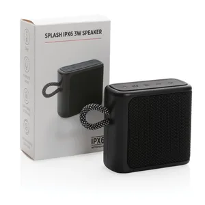 Custom 3W IPX6 Splash-Resistant <b>Speaker</b> Promotional <b>USB</b> Gadgets - Product Image 5