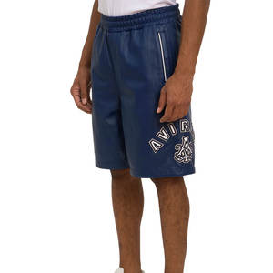 Custom OEM Solid Color Men PU Leather <b>Shorts</b> Wholesale Spring Summer Style Clothes Men <b>Slim</b> <b>Fit</b> Leather Avirex <b>Shorts</b> For Men - Product Image 5