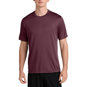 Camisetas de microfibra para hombre de la mejor calidad, Camiseta deportiva atlética ligera de secado rápido, camiseta ajustada para hombre - Product Image 1