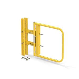 LIPHOCO Garantie de Qualité OEM Porte de Sécurité Universelle Auto-fermante en Aluminium (U-Gate) Design Industriel pour Entrepôt Extérieur - Product Image 4
