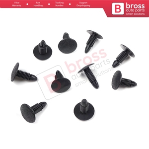 BCF197 10 piezas de retenedores de panel de embellecedor negros para 0940910302 - Product Image 2