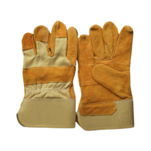 ถุงมือหนังทำงานแบบปลอดภัยพร้อมการป้องกันการลื่น - Product Image 1