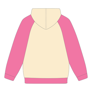 Sudadera con Mangas Raglán Estilo Neutral Legacy, Ropa de Hermandad Griega para Mujer, Rosa y Verde, Estilo Universitario, Informal y Elegante - Product Image 2