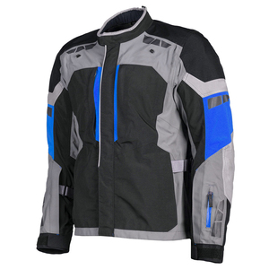 Chaqueta textil negra Cordura de nailon transpirable de mejor diseño para carreras de motos para ciclistas y aventuras llamado Equipo De Motocross - Product Image 3