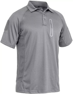 เสื้อโปโลผู้ชายแบบลำลองแห้งเร็วเสื้อยืดถักระบายอากาศมีปกแขนยาวมีโลโก้ออกแบบได้ตามต้องการ - Product Image 2