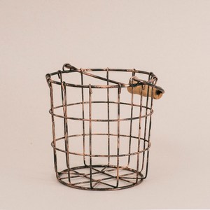 Vintage élégant fil panier fruits légumes oeufs blanchisserie panier de rangement ménage pour chambre vêtements maison cuisine en gros - Product Image 4