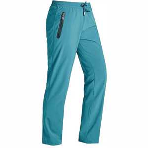 <b>Men's</b> Slim Fit Drawstring Elastic Waist Casual Outdoor with Multi-Pockets <b>Lightweight</b> <b>Men</b> <b>trouser</b> - Product Image 1