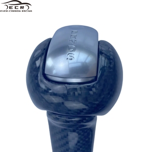 Ever-manija de engranaje de fibra de carbono personalizada para coche Ford Mustang, perilla de palanca de cambios de carbono - Product Image 6