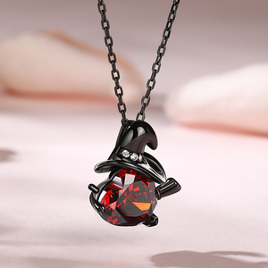Collier pendentif sorcière en argent sterling Jeulia, charme tendance - Product Image 5