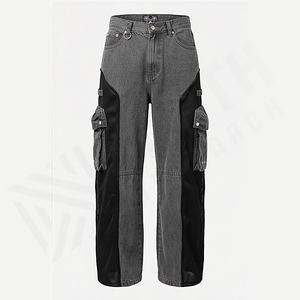 Pantalones Vaqueros de Mezclilla para Hombre 2025, Pantalones Ajustados, Vaqueros Ajustados para Hombre, Venta al por Mayor de Fábrica, Transpirables, Rectos, Servicio OEM - Product Image 1