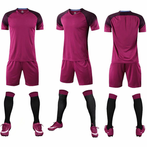Maillot de football vierge et shorts uniformes d'équipe de football costume d'entraînement pour enfants adultes vêtements de sport uniformes de football à manches courtes - Product Image 2