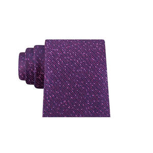 Corbata de Seda Tejida Delgada para Hombre Calvin Klein, Diseño Clásico con Estampado Floral Jacquard, Rayas y Puntos, Lana y Algodón, Talla Regular, Color Rosa, Ideal para Regalo - Product Image 2