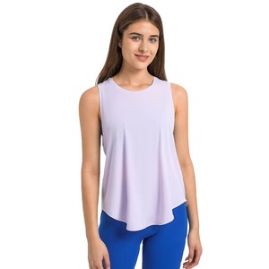 Camiseta sin mangas personalizable para mujer, camiseta de la mejor calidad, camiseta informal para Fitness, Yoga, deportes, ropa activa de talla grande, transpirable - Product Image 1