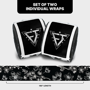 Envolturas de mano de boxeo de alta calidad Logotipo personalizado Vendaje de boxeo de algodón Envoltura de mano Entrenamiento DE LUCHA MMA Muay Thai Fastwraps personalizados - Product Image 2