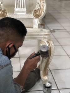 Custom Classic Antique Wingback Sofa Vintage Leather Sofa <b>Chair</b> for Living Room Hotel Furniture <b>High</b> Quality and Durable - Product Image 5