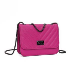 Borsa a Tracolla in Pelle con Catena per Donna - Product Image 4