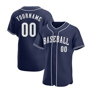 Uniforme de Béisbol con Logotipo Personalizado, Nuevo Diseño de Camiseta con Rayas y Nombre Personalizado, Ropa de Béisbol y Sóftbol Personalizada para Hombre, OEM - Product Image 1