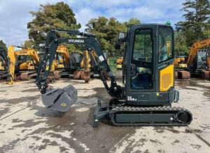 Nouvelle mini-pelle Hyundai HX25AZ avec moteur Kubota 40 tonnes poids de fonctionnement Liyuan pompe hydraulique boîte de vitesses et composants de base - Product Image 3