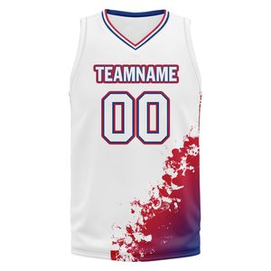 Conjunto de camiseta de uniforme de baloncesto de alta calidad, camisetas de baloncesto transpirables sin mangas personalizadas - Product Image 4
