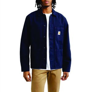 Latest high quality casual street wear twill cotton men Spring and Autumn Retro <b>Quilted</b> Embroidered full sleeve <b>shirt</b> - Product Image 1