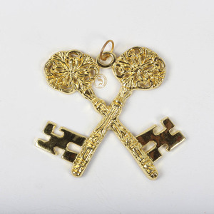 Joyas Pasado Preceptor Collarette y Preceptor doble cruz Joya Collares masónicos conjuntos mejores - Product Image 1