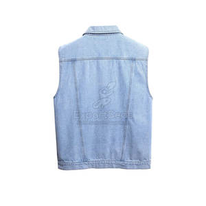 Diseño Único Precio al por mayor Hombres Jeans Chaleco Pakistán Fabricación Ligero Hombres Jeans Chaleco - Product Image 2