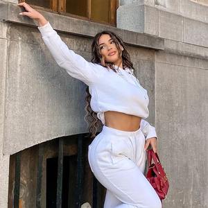 Sweat-shirts à capuche personnalisés pour femmes, mode de rue, couleur unie, 100% coton, haute qualité, respectueux de l'environnement, impression de logo personnalisée - Product Image 5