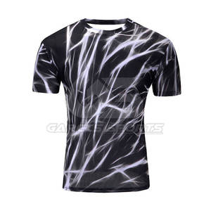 Camiseta de sublimación para hombre, ropa de entrenamiento ligera con estampado de cuerpo completo, camiseta de sublimación gráfica personalizada para hombre - Product Image 1