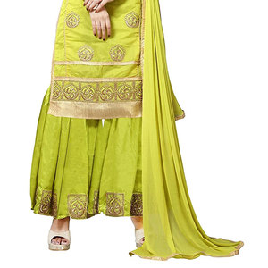 2025 New Arrival Best Selling Women Salwar Kameez / Latest Design 100% Silk High Quality Customizable Ladies Party Wear - Product Image 5